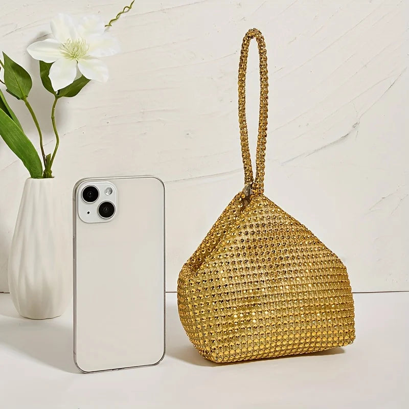 Stella | Rhinestone Crystal Mini Handbag