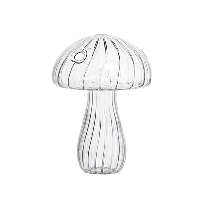 Sylvie | Mushroom Shaped Coloured Glass Vas