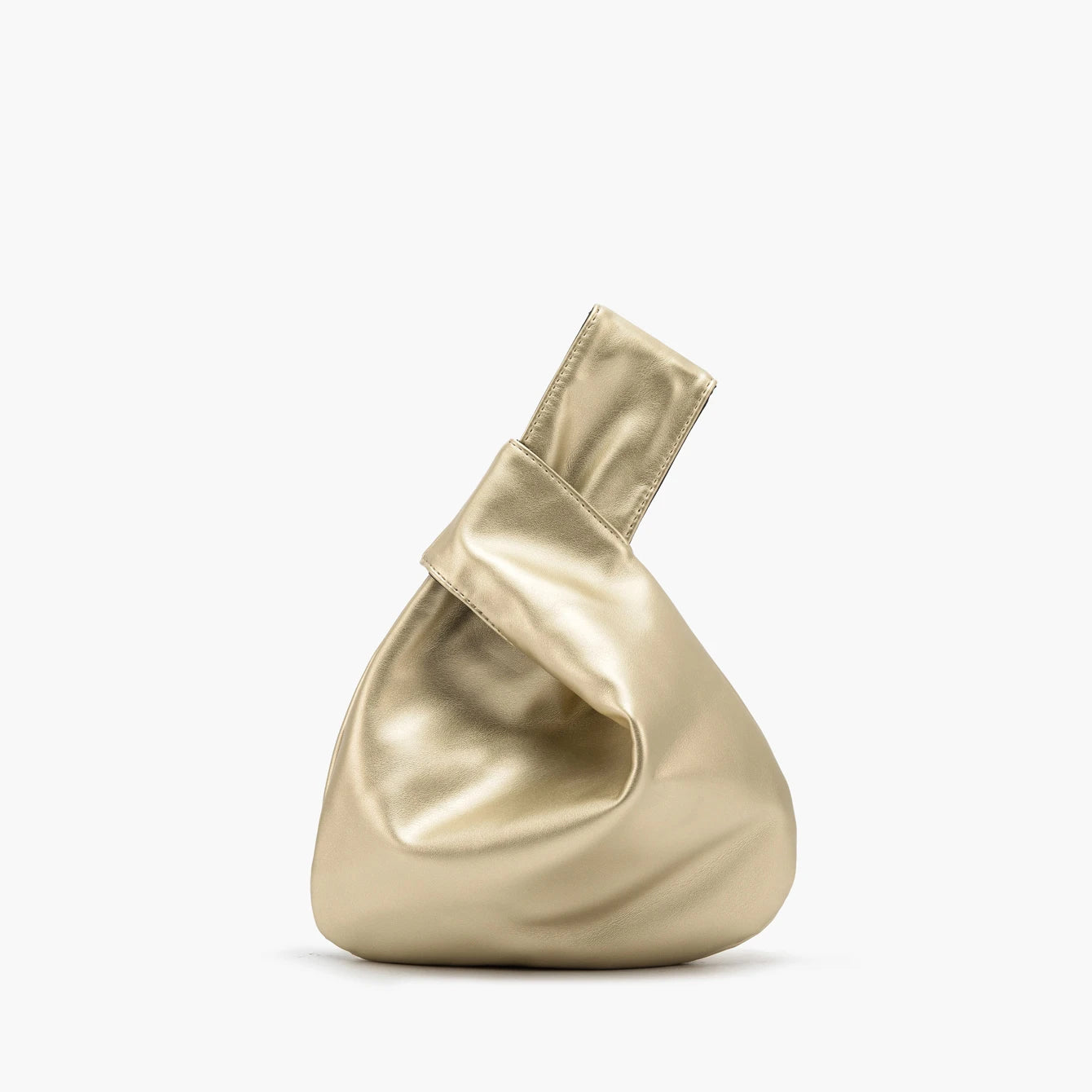 Juno | Metallic Knot Mini Handbag