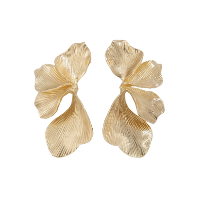 Dahlia | Sculptural Petal Drop Earrings