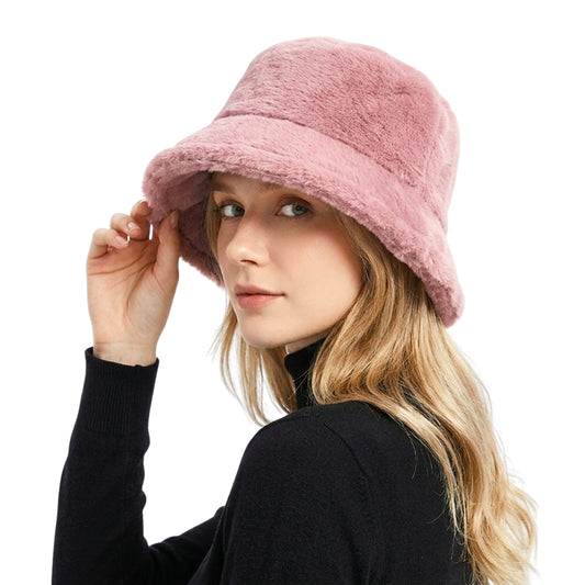 Sadie | Fluffy Faux Fur Bucket Hat