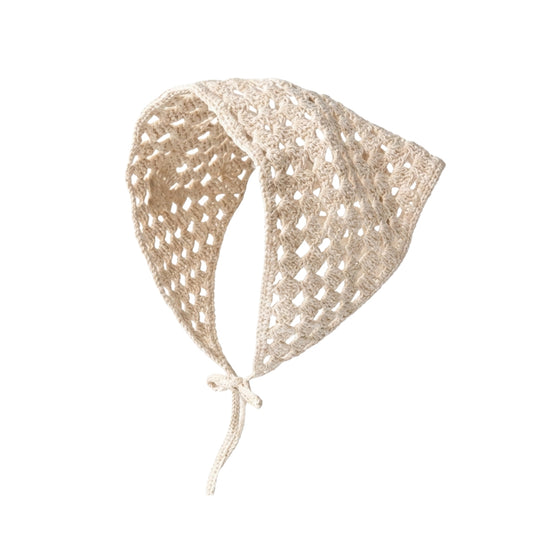 Edie | Crochet Triangle Boho Hair Scarf