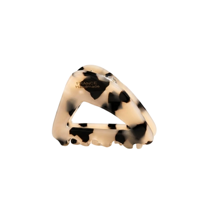 Ava | Triangle Acetate Mini Hair Claw Clip