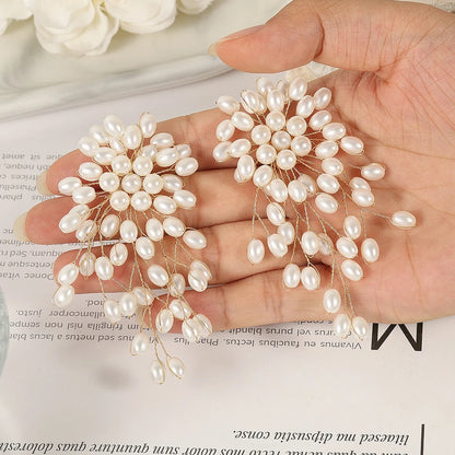 Seraphina | Cascading Tassel Pearl Earrings