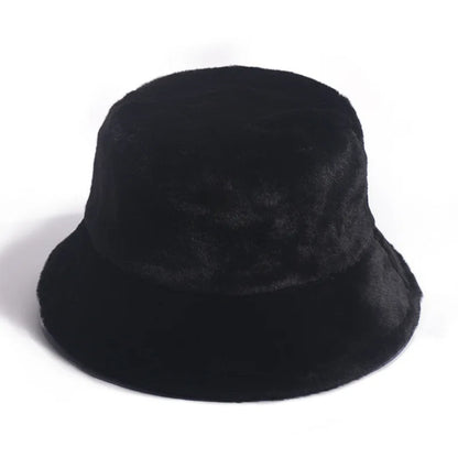 Sadie | Fluffy Faux Fur Bucket Hat