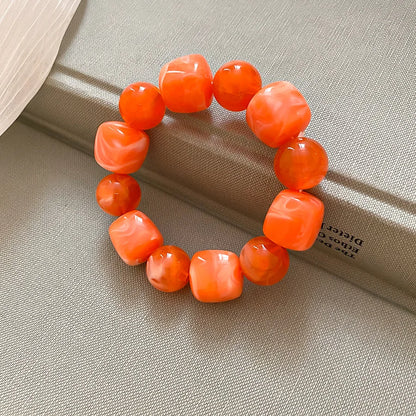 Beau | Chunky Acrylic Bead Stretch Bracelet