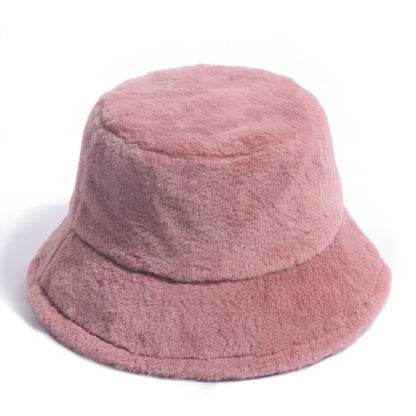 Sadie | Fluffy Faux Fur Bucket Hat