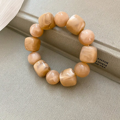Beau | Chunky Acrylic Bead Stretch Bracelet