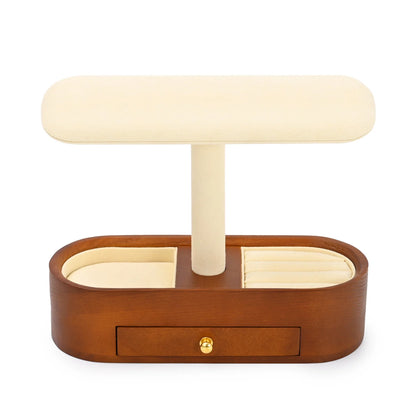 Ember | T-Bar Wooden Jewellery Organiser Stand