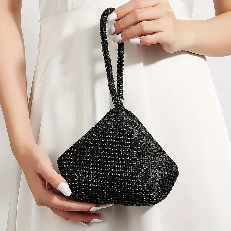 Stella | Rhinestone Crystal Mini Handbag
