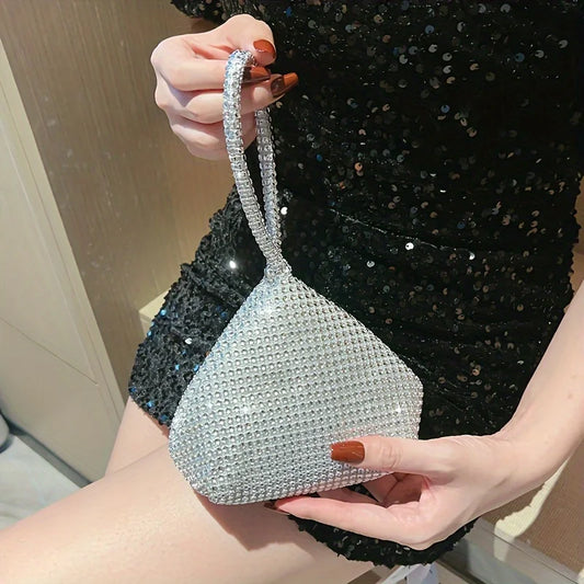 Stella | Rhinestone Crystal Mini Handbag