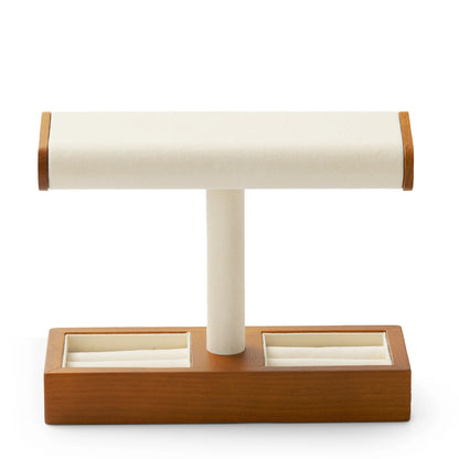 Ember | T-Bar Wooden Jewellery Organiser Stand