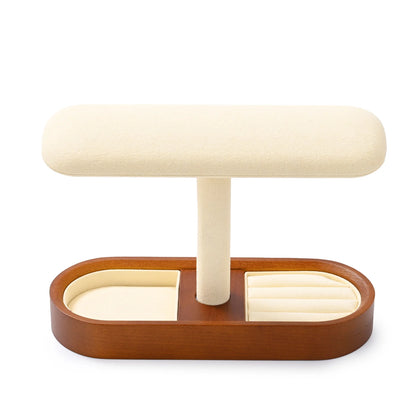 Ember | T-Bar Wooden Jewellery Organiser Stand