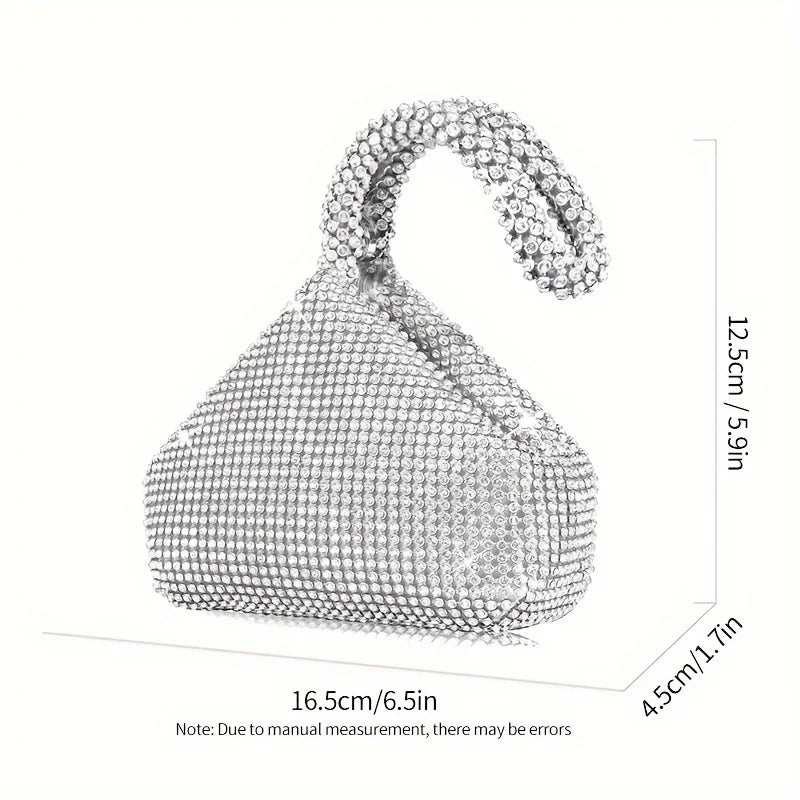 Stella | Rhinestone Crystal Mini Handbag