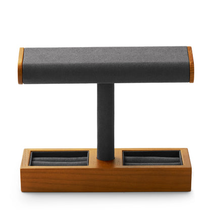 Ember | T-Bar Wooden Jewellery Organiser Stand
