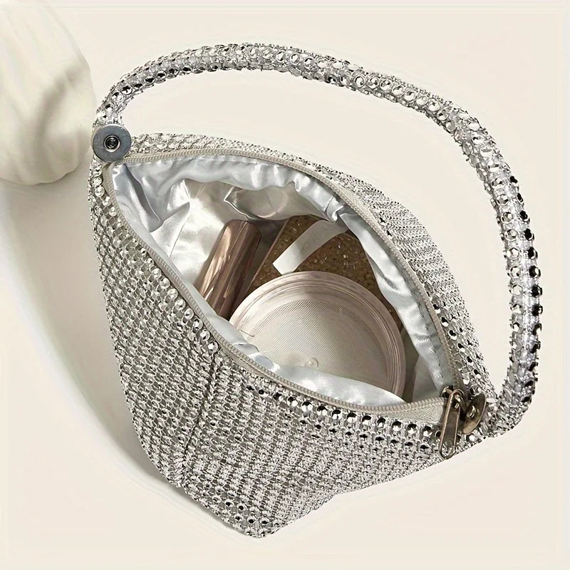 Stella | Rhinestone Crystal Mini Handbag