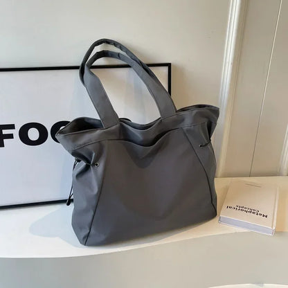Hazel | Ruched Drawstring Shoulder Tote Bag