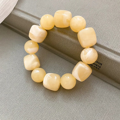 Beau | Chunky Acrylic Bead Stretch Bracelet