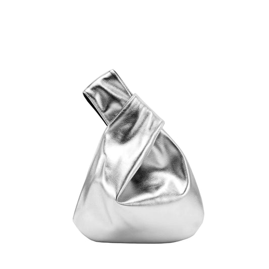 Juno | Metallic Knot Mini Handbag