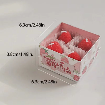 Lottie | Cookie & Strawberry Scented Candle Gift Set